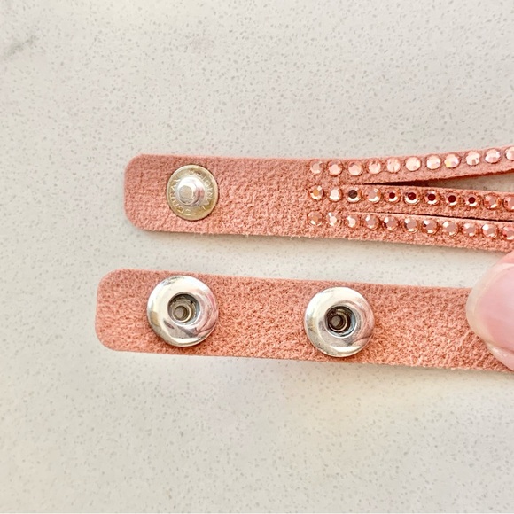 Touchstone Crystal Wrap Star Bracelet, Vintage Rose - Picture 4 of 4